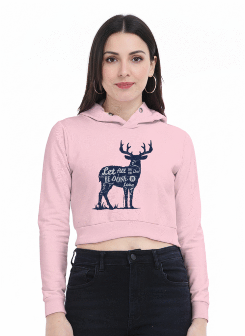 cropped hoodies done in love