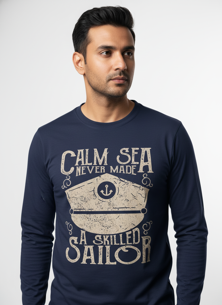 full sleeves skilled sailor