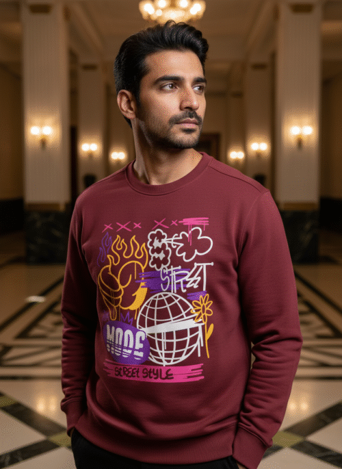 men's sweatshirt street style