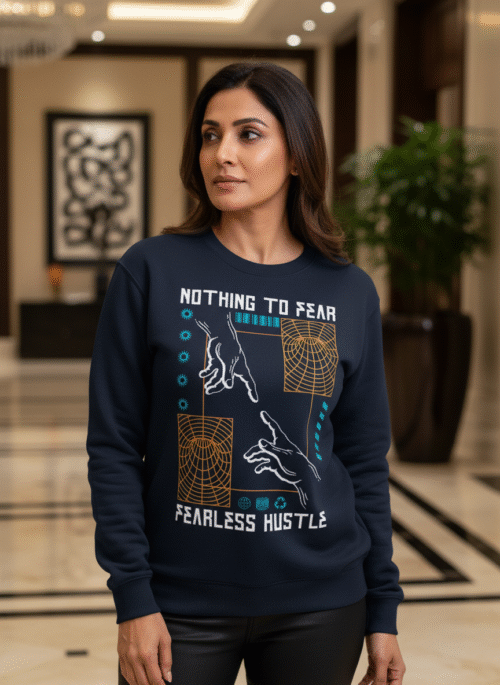 female sweatshirt nothing to fear